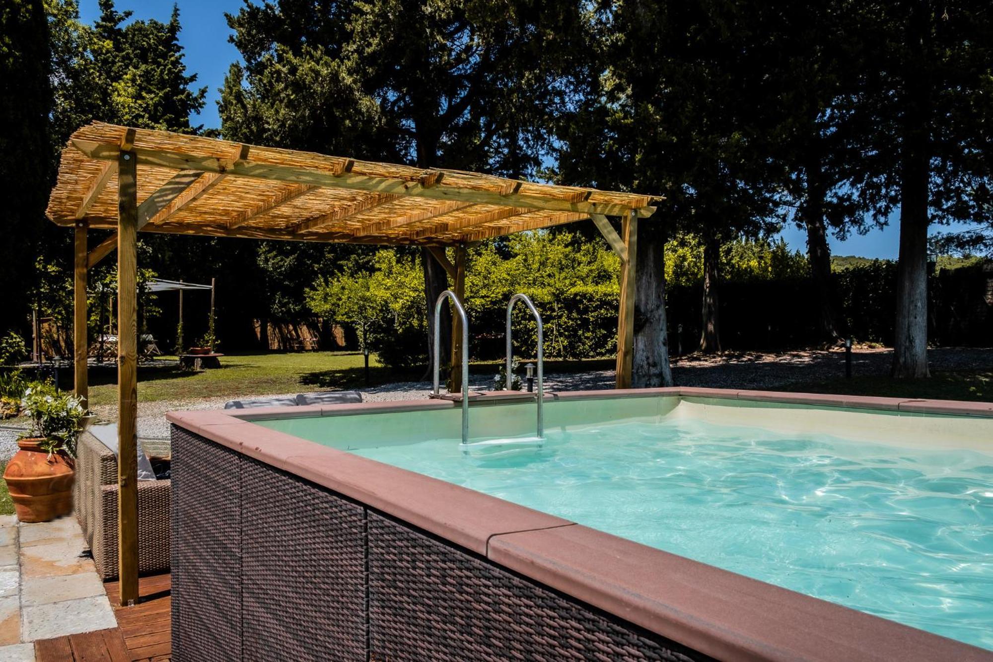 Casenuove III - Casale Con Giardino E Piscina 카스티글리온셀로 외부 사진